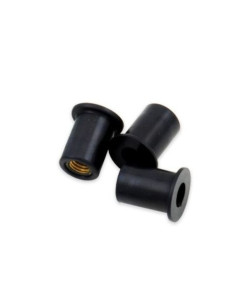 Insert cahoutchou avec ecrou pour fixation bulle