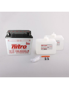 Batterie de moto NITRO Y60-N24AL-B WA