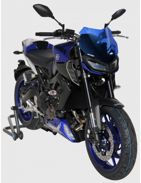 BULLE ERMAX Sport  Yamaha MT09/FZ 9 2017 bleu violet