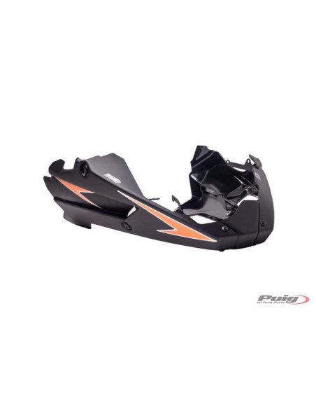 Sabot moteur PUIG pour KAWASAKI Z800 2013-2017 orange