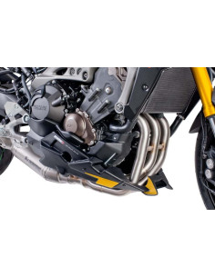 Sabot moteur PUIG pour YAMAHA MT-09 / TRACER AVEC ÉCHAPPEMENT AKRAPOVIC 2