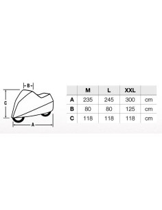 Housse d'intérieure pour moto HELD Indoor renforcée 2
