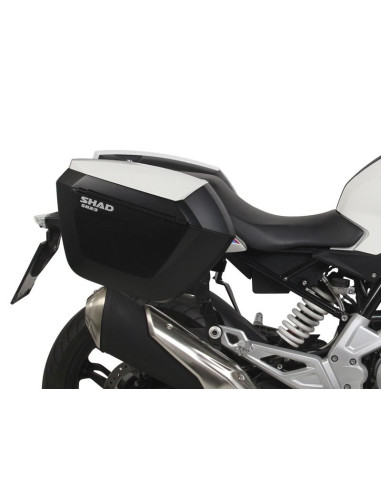 Fixation 3P system SHAD pour BMW G310 R 17-18 top case
