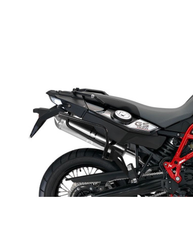 Fixation 3P system SHAD pour BMW F650GS F800GS F700GS sans valise gros plan