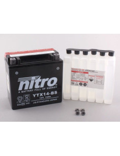 Batterie de moto NITRO YTX14-BS