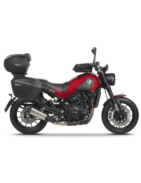 Fixation 3P system SHAD pour Benelli Leoncino 502i 2018 3 valices