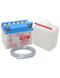 Batterie moto YUASA YB4L-B WA garantie 2