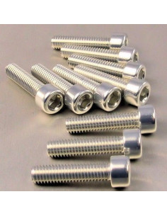 Vis BTR alu anodisé M6 X 25mm