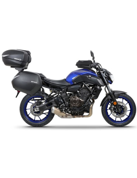 Porte paquet SHAD Top Master pour YAMAHA MT 07 2018 3 valises
