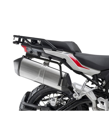 Fixation 3P system SHAD pour BENELLI TRK 502X 2018 gros plan sans valises