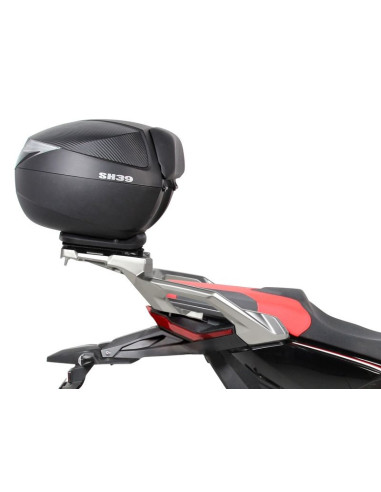 Porte paquet Shad Top Master HONDA X-ADV 2017 platine origine gros plan