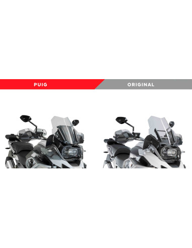Kit PUIG electrique pour bulle BMW R1200 GS 2013 2018 baissé