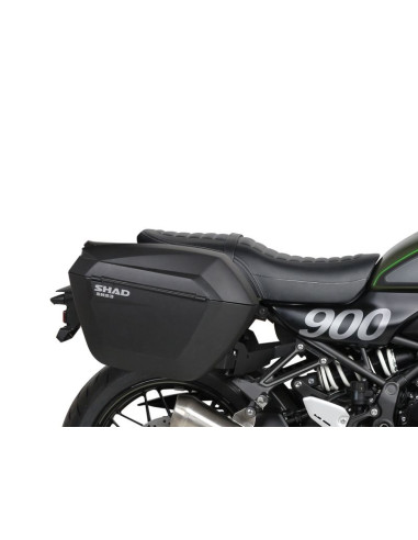 Fixation 3P system SHAD pour KAWASAKI Z900RS 2018 gros plan
