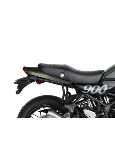 Fixation 3P system SHAD pour KAWASAKI Z900RS 2018 gros plan sans valises