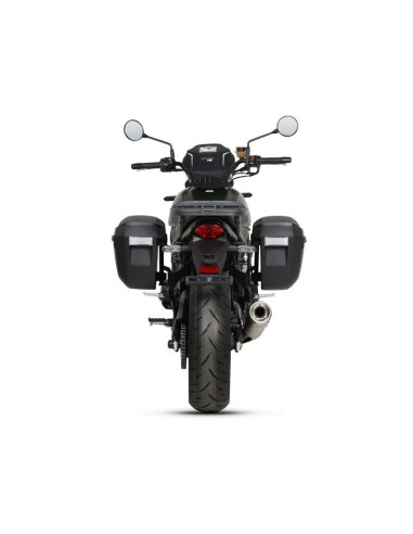 Fixation 3P system SHAD pour KAWASAKI Z900RS 2018 vue arriere