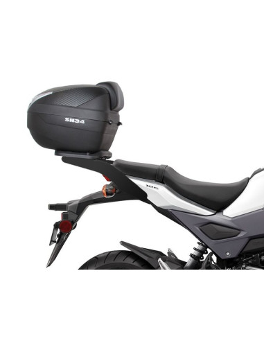Porte paquet Shad Top Master HONDA MSX 125 2017 2018 gros plan