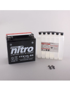 Batterie de moto NITRO YTX14L-BS