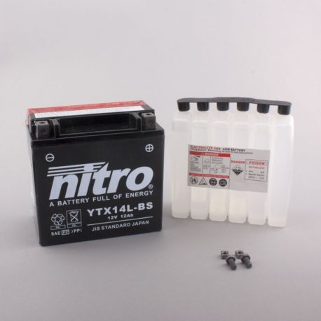 Batterie de moto NITRO YTX14L-BS