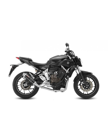 Ligne d'échappement MIVV pour Yamaha MT-07 cote droit