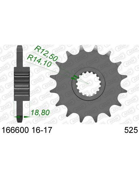 Kit chaine DID  ACIER BMW F 800 GS   K72 bolts/vis 10.5 mm 2008 à 2018