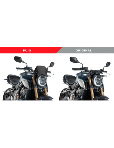 Plaque frontale en aluminium PUIG HONA CB650R NEO SPORTS CAFE 2019