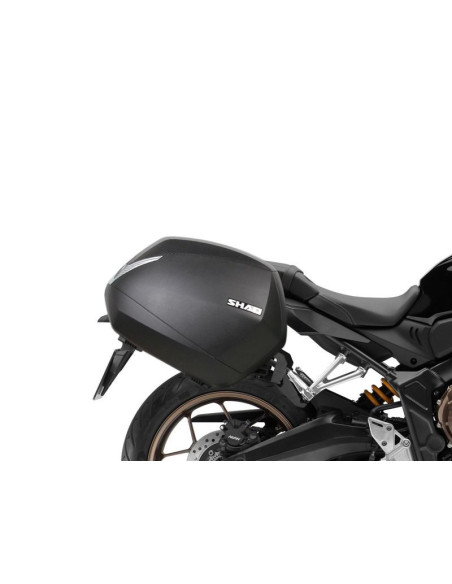 Fixation 3P system SHAD pour HONDA CB650 R  / CBR650 R 2019 gros plan