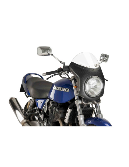 Tête  de fourche semi carénages Universel diametre 195mm carbone