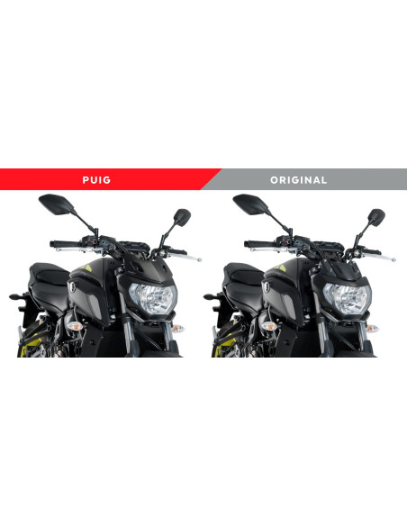 Saut vent Naked New génération sport plus Yamaha MT07 ou origine