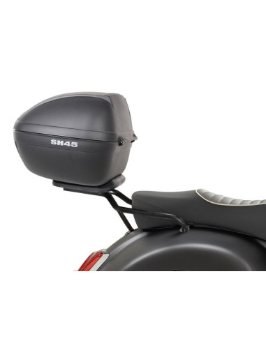 Porte paquet Shad Top Master PIAGGIO vespa GTS Super 125 300 2019 gros plan