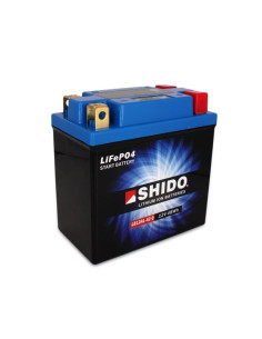 Batterie Lithium Ion SHIDO pour moto LB12AL A2