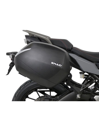 Fixation 3P system SHAD pour YAMAHA 900 TRACER 2018 2019 gros plan