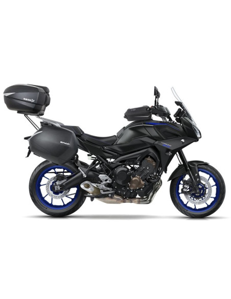 Fixation 3P system SHAD pour YAMAHA 900 TRACER 2018 2019 toutes valises 3 valises