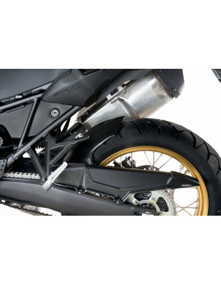 Garde boue arriere PUIG type S HONDA CRF1000L Africa Twin 2019 carbone