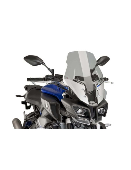 Bulle Touring PUIG pour YAMAHA MT-10 2016 2018 fumé claire