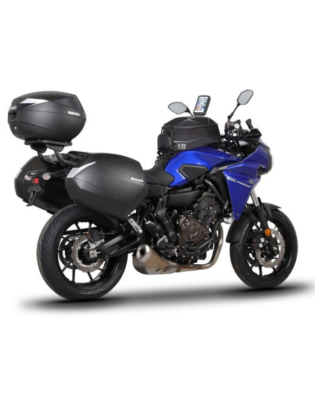 Porte paquet SHAD Top Master pour YAMAHA Tracer 700GT 2019 3 valises 3/4