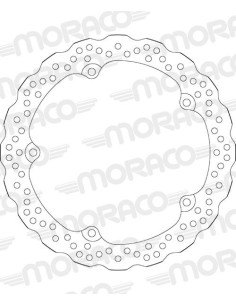 Disque de frein SBS fixe avant HONDA NC700 X / S