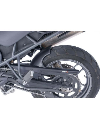 Garde boue arriere PUIG type S pour TRIUMPH TIGER 800 monté