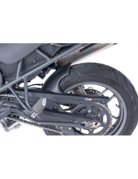Garde boue arriere PUIG type S pour TRIUMPH TIGER 800 monté