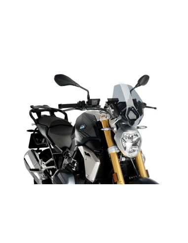 Saut vent Naked New génération sport BMW R1250 R 2019 fumé claire