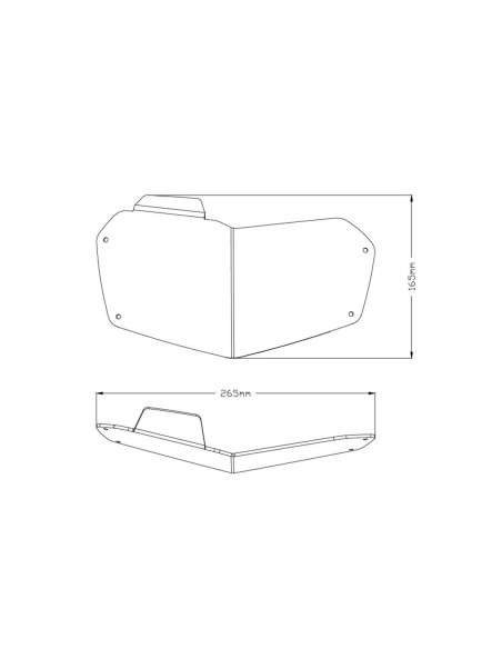 Protection de phares PUIG pour BMW F850GS Adventure 2019 dimensions