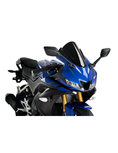 Bulle Z-Racing PUIG pour YAMAHA YZF R 125 2019 noir