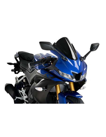Bulle Z-Racing PUIG pour YAMAHA YZF R 125 2019 noir