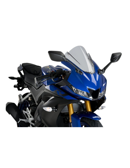 Bulle Z-Racing PUIG pour YAMAHA YZF R 125 2019 fumé clair
