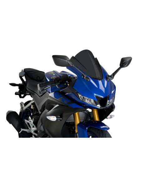 Bulle Z-Racing PUIG pour YAMAHA YZF R 125 2019 carbone