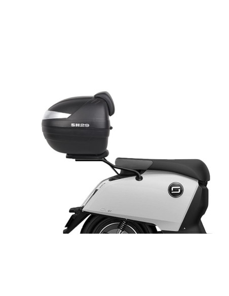 Porte paquet Shad Top Master Super Soco CUX 2019 gros plan