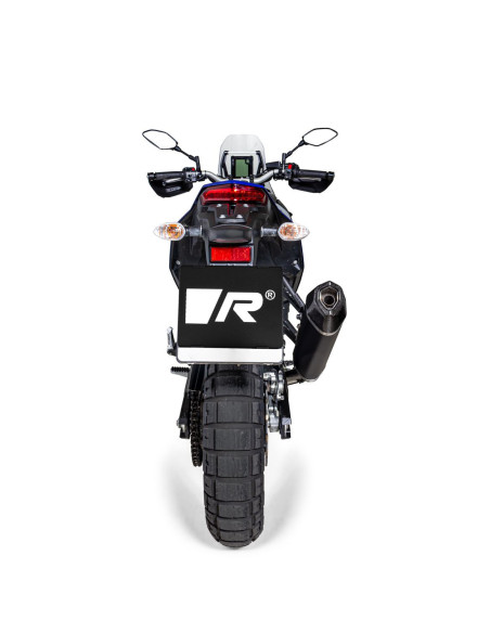 Silencieux d'echapement moto REMUS Black Hawk Yamaha 700 Tenere arriere