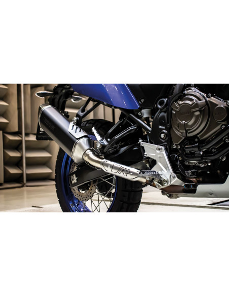 Silencieux d'echapement moto REMUS Black Hawk Yamaha 700 Tenere gros plan 2