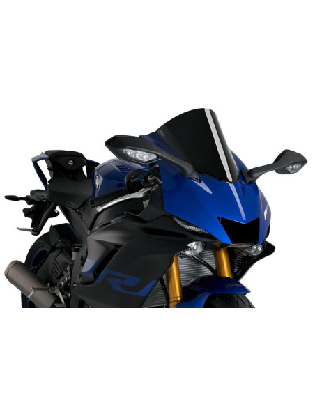 Bulle R-Racer PUIG pour YAMAHA YZF R6 2019 noire