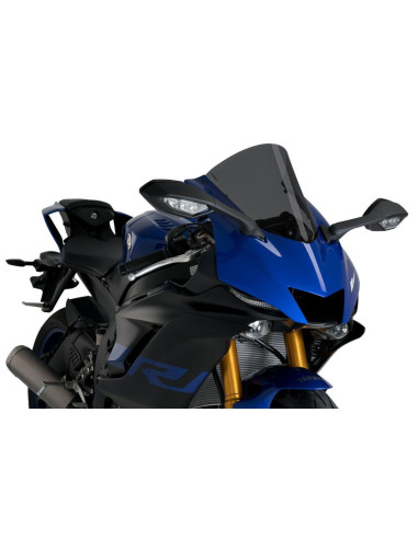 Bulle R-Racer PUIG pour YAMAHA YZF R6 2019 fumé foncé
