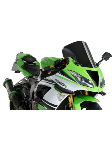 Bulle R-Racer PUIG pour KAWASAKI ZX-6R 636 noir